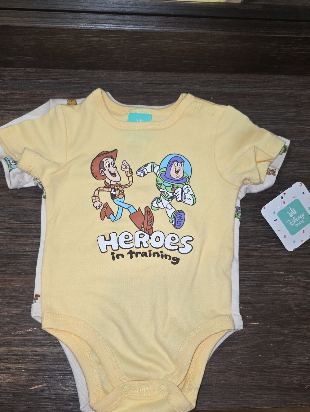 Disney Toy Story Bodysuits 2 Pack